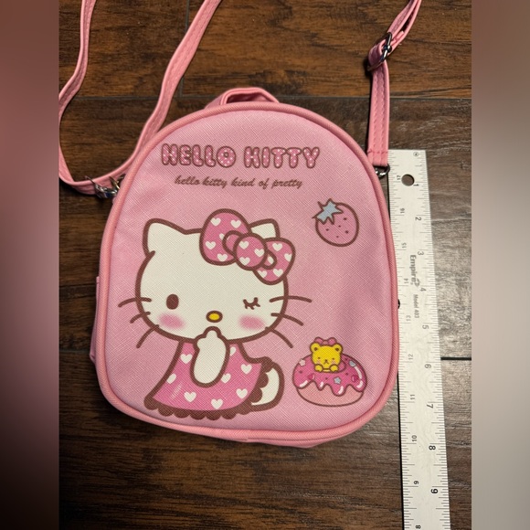 Hello Kitty Kind Of Pretty Little Girl Hand Bag/Wallet - Picture 5 of 6